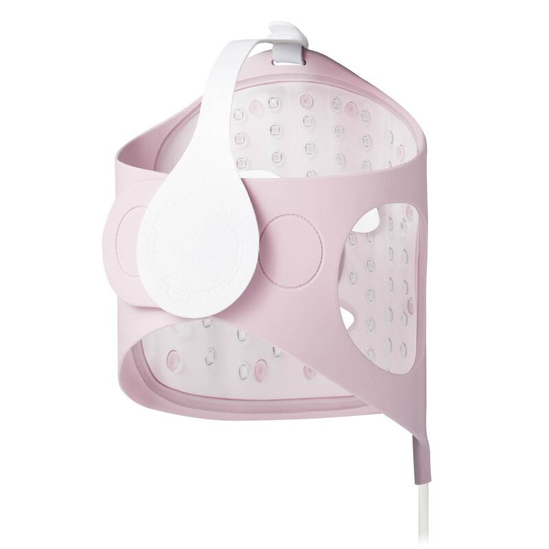 Glow mask LED-maske rosa