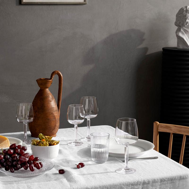 Hammershøi hvitvinsglass 35 cl 2 stk klar
