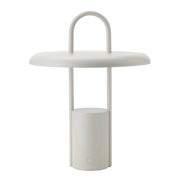 Pier bærbar LED lampe 33,5 cm sand