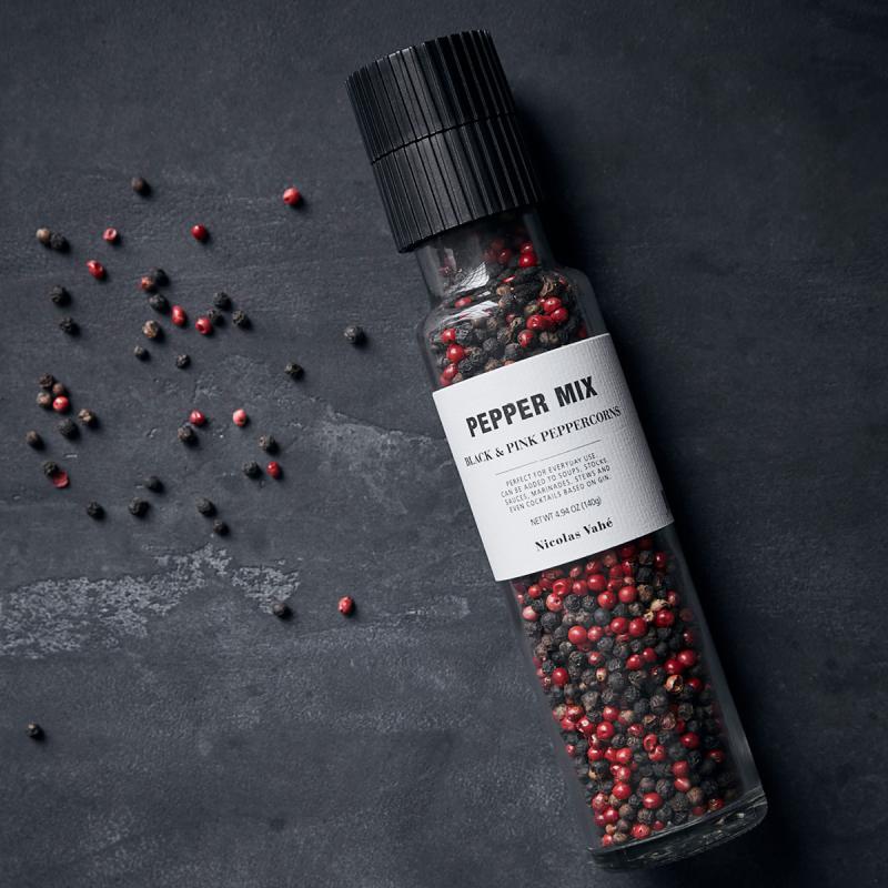 Pepper mix svart&rosa 140g