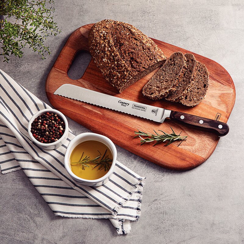 Polywood knivsett 3 deler 33,7 cm brun