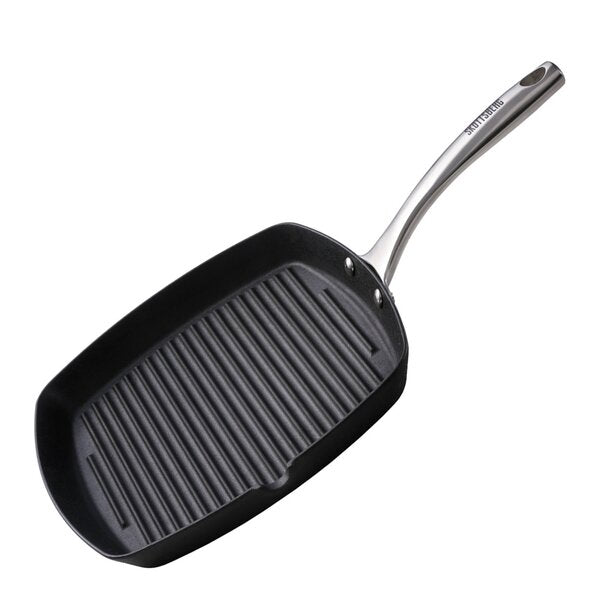 Grillpanne i støpejern 28 cm