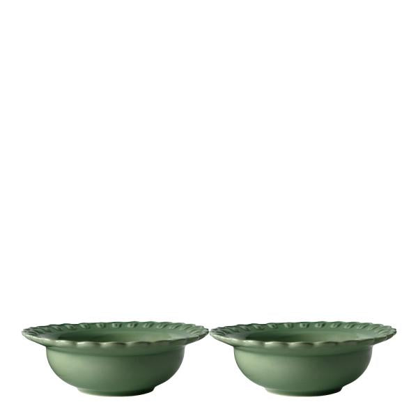 Tulipa dyp tallerken 23 cm 2 stk verona green
