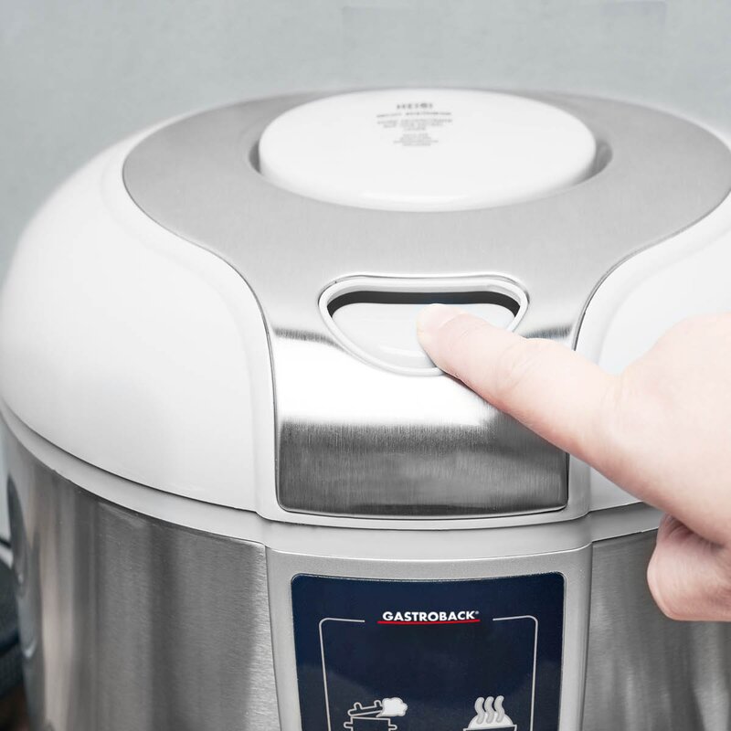 Design Pro riskoker 5L rustfritt stål