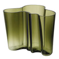 Alvar Aalto vase 16 cm mosegrønn