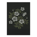 Skumringsblomst håndkle 48x70 cm grønn