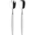 Salatbestikk 25,5 cm hvit