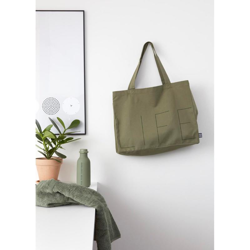 To Go Life handlenett XL olivengrønn