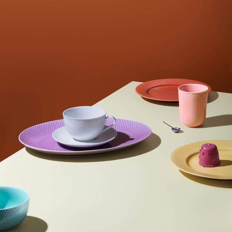 Rhombe Color oval serveringsfat