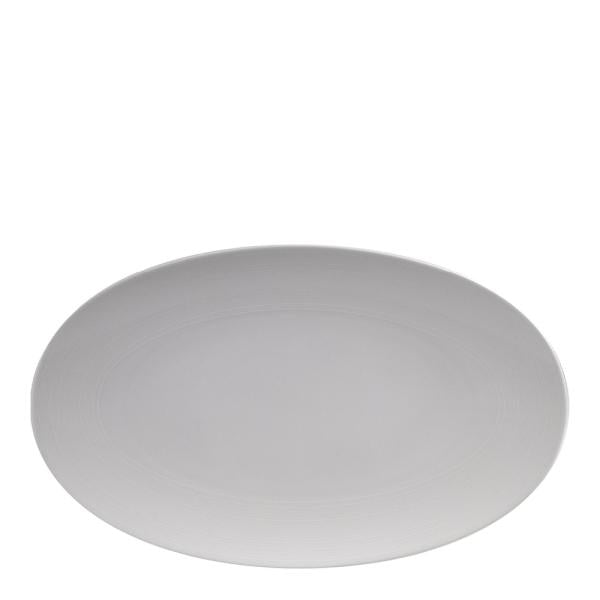 Blanche ovalt fat 40x24,5 cm hvit