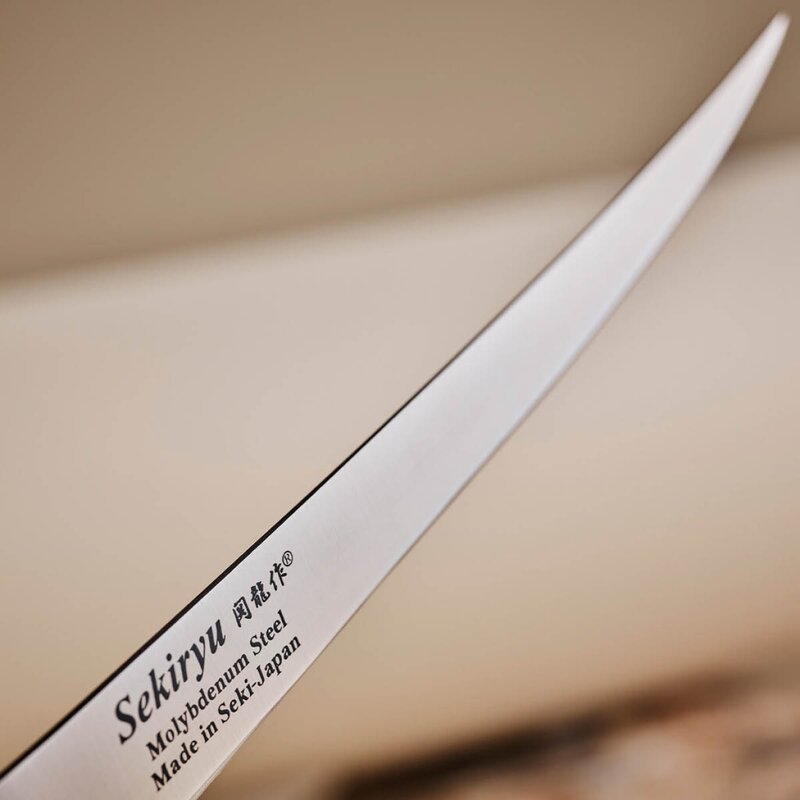 Master filetkniv 18 cm 29,5 cm blank/svart