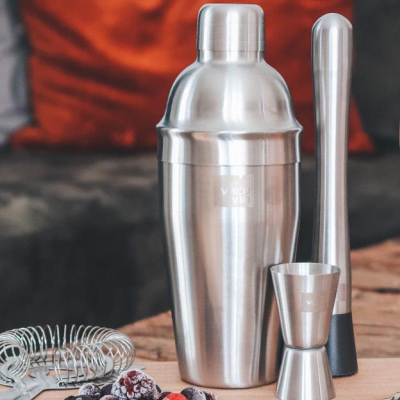 Cocktailshaker i metall