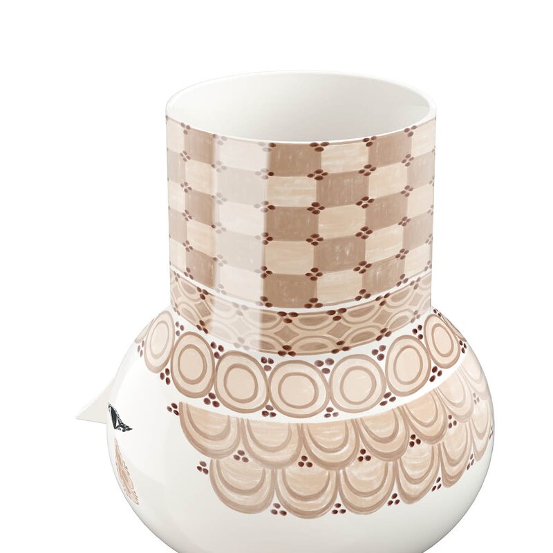 Olga vase 35 cm sand