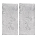 Ostindia  servietter 45x45 cm 2 stk svart