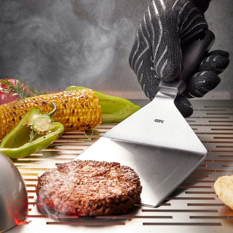 BBQ stekespade 31,5 cm XXL stål
