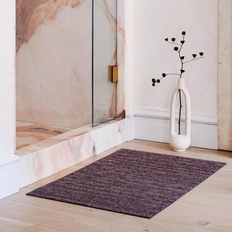 Skinny Stripe dørmatte 46x71 cm mulberry