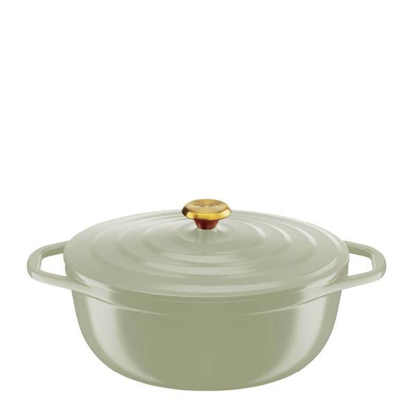 Air Soft Light gryte oval 5,7L 30x23 cm lindegrønn