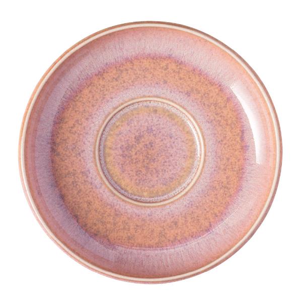 Perlemor coral fat til espressokopp 12 cm