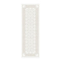 Åttebladrose løper 50x150 cm beige