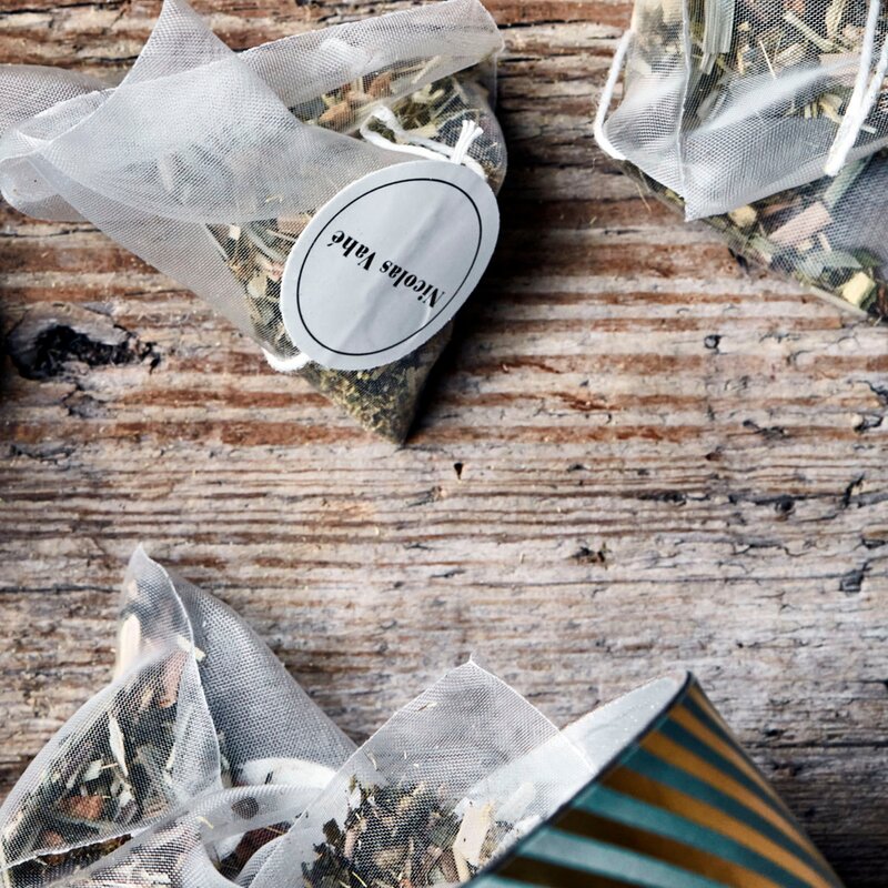 Organic herbal tea mint & lemongrass