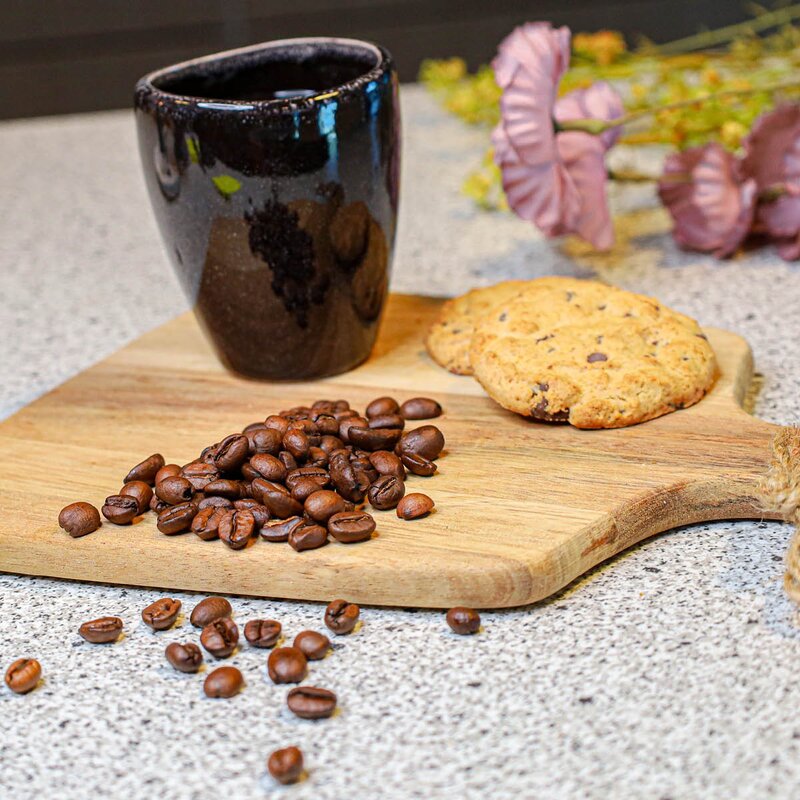 Kaffebønner 1000g svart