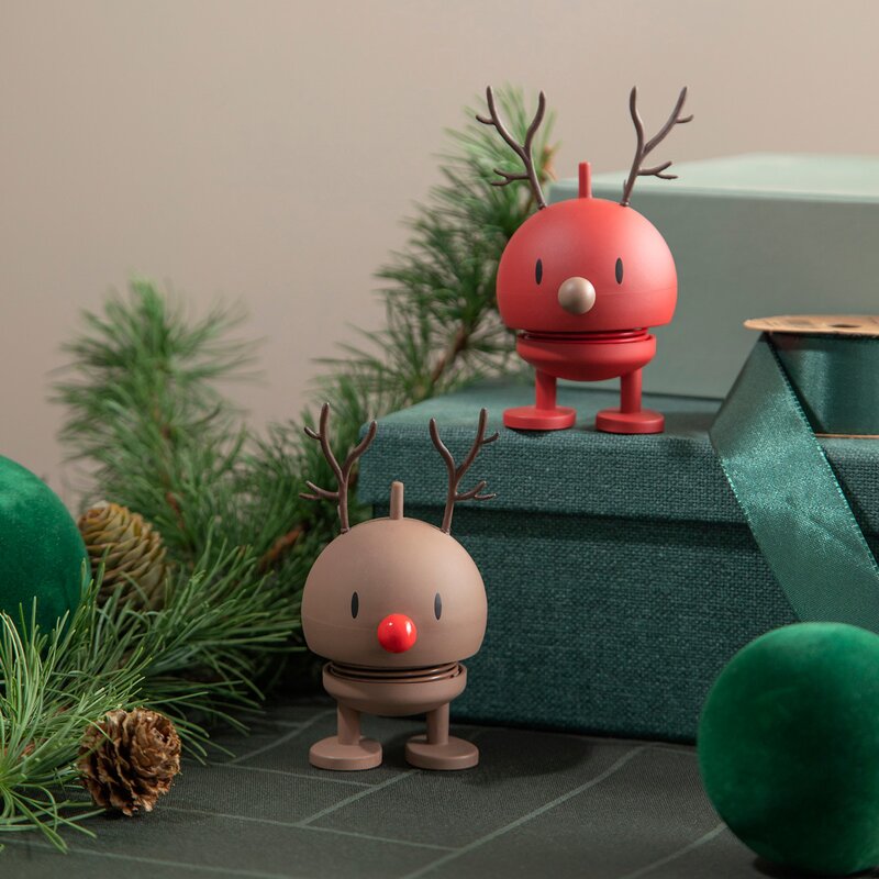 Bumble soft reindeer liten choko