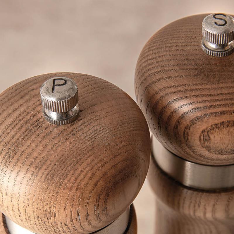 Hoxton salt- & pepperkvern 19 cm asketre