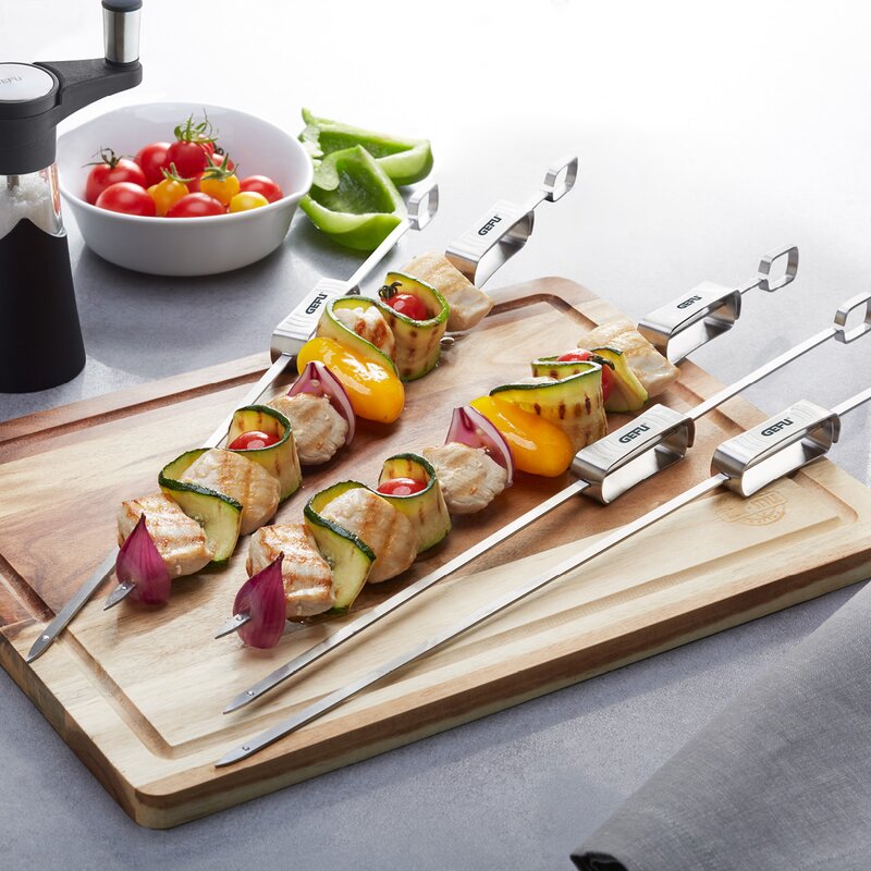 BBQ grillspyd 45,2 cm 5 stk stål