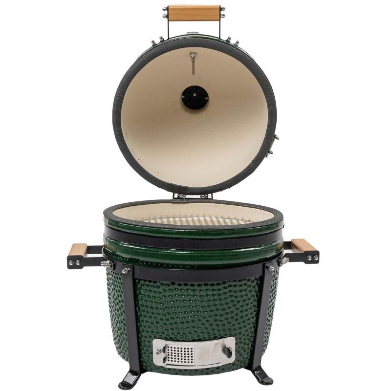 Junior 15 kullgrill grønn