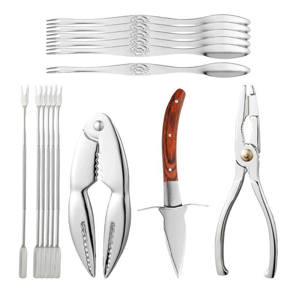 Skai Seafood skalldyrsett 15 deler for hummer, krabbe og kreps