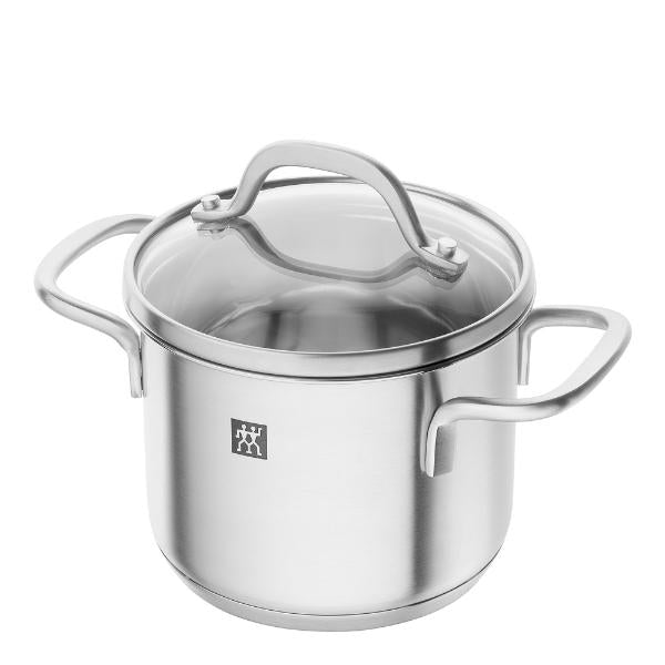 Pico gryte med glasslokk høy 12 cm 1L