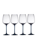 Vienna vinglass 53 cl 4 stk blå