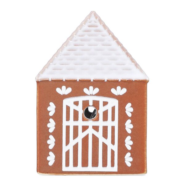 Gingerbread lyshus Hytte LED 7,5 brun