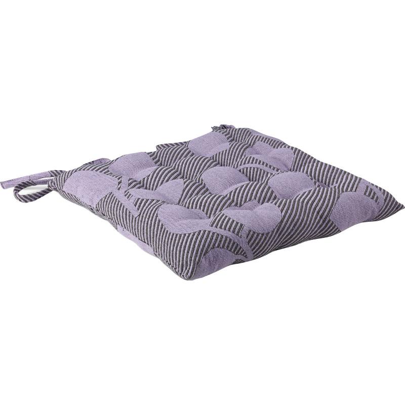 Outdoor Natura pute 40x4x40 cm grønn/lavendel
