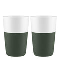 Cafe Latte krus 36 cl 2 stk emerald green