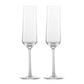 Pure champagneglass 2 stk 21 cl klar