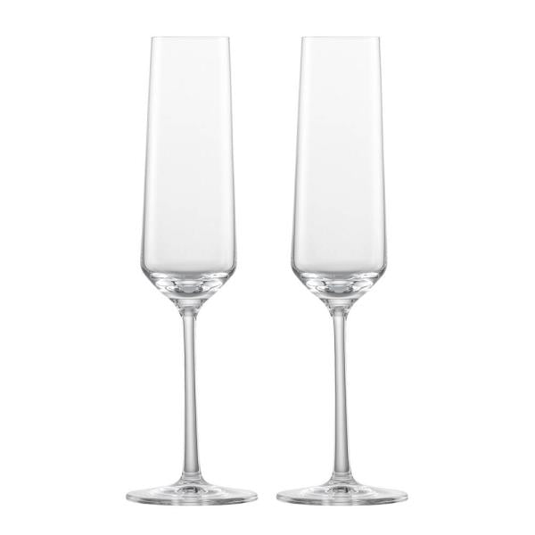 Pure champagneglass 2 stk 21 cl klar
