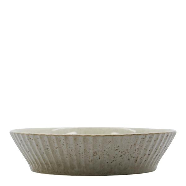 Pleat bolle 17,5 cm grå/brun