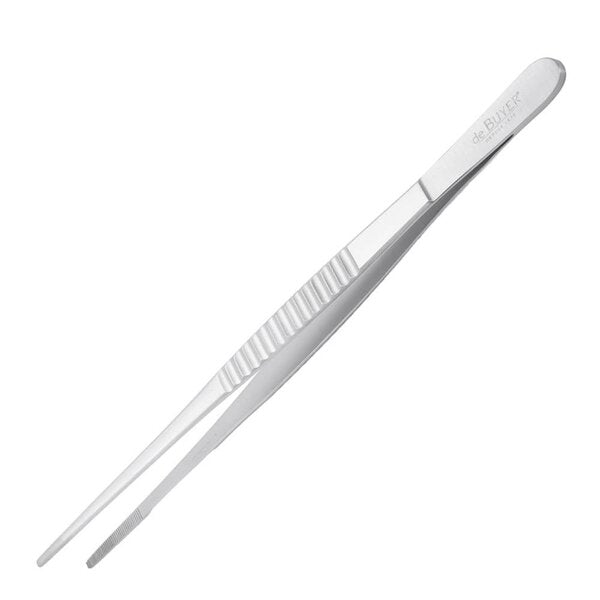 Matpinsett 25 cm stål