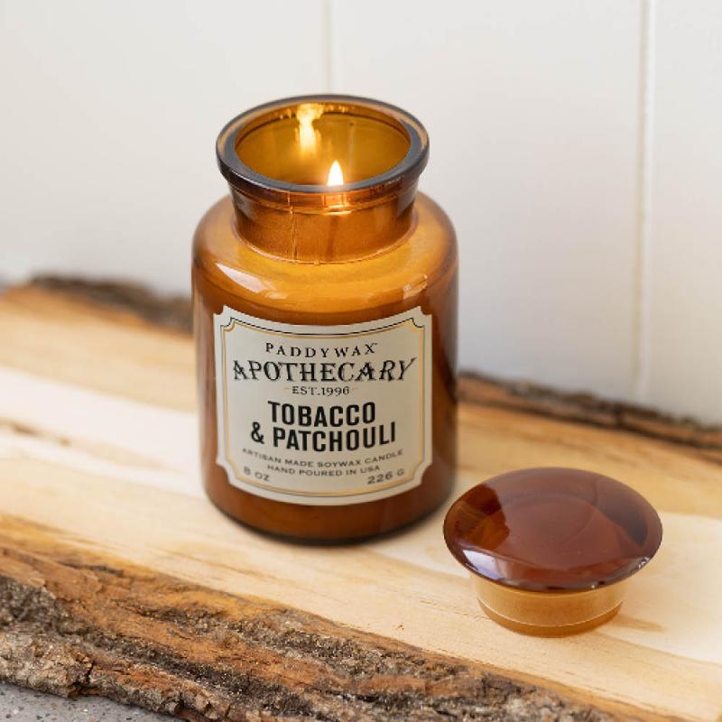 Apothecary duflys glasskrukke tobacco/patchouli