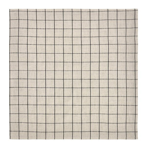 Join duk 150x150 cm svart/off-white