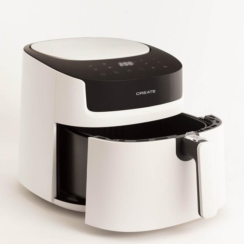 Airfryer single kurv 6,2L hvit