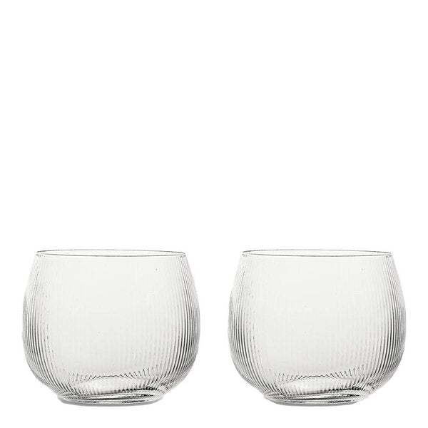 Blanka vannglass 28 cl 2 stk klar