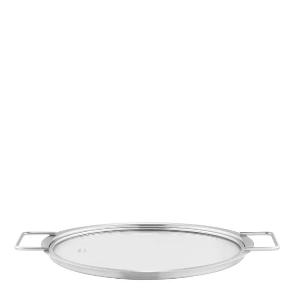 Flatt lokk glass 24 cm