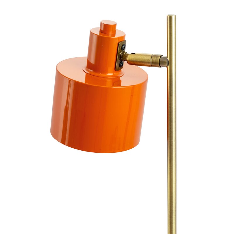 Ocean bordlampe 43 cm orange/messing