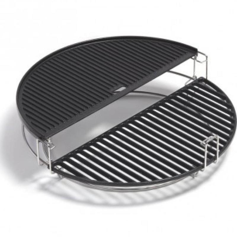 Midi 21 grillrist halvmåne støpejern