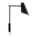 Cale vegglampe med vinkel 46 cm svart