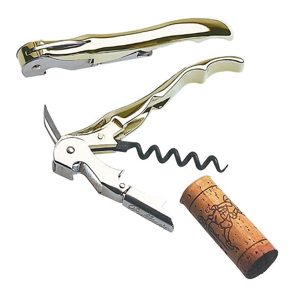 Pulltaps classic vinåpner med etui gull