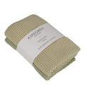 Solid kjøkkenklut strikket 26x26 cm 2 stk pampas