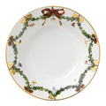 Stjerne Riflet Jul dyp tallerken 17 cm